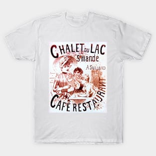 Parisian Café & Restaurant 1888 Advertisement, Saint-Mandé, Paris T-Shirt